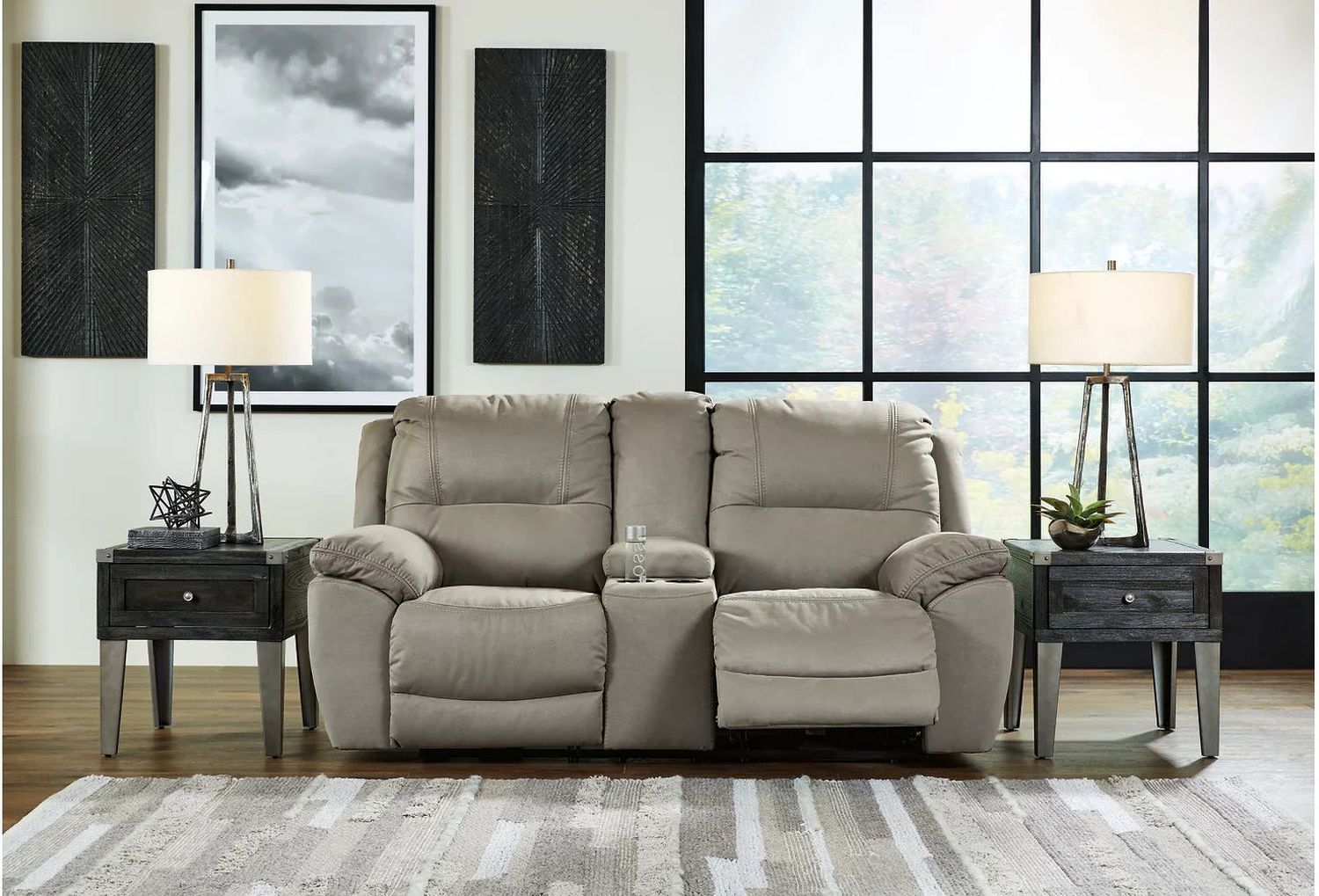 Next-Gen Gaucho Power Reclining Living Room Set In Putty 54203U2