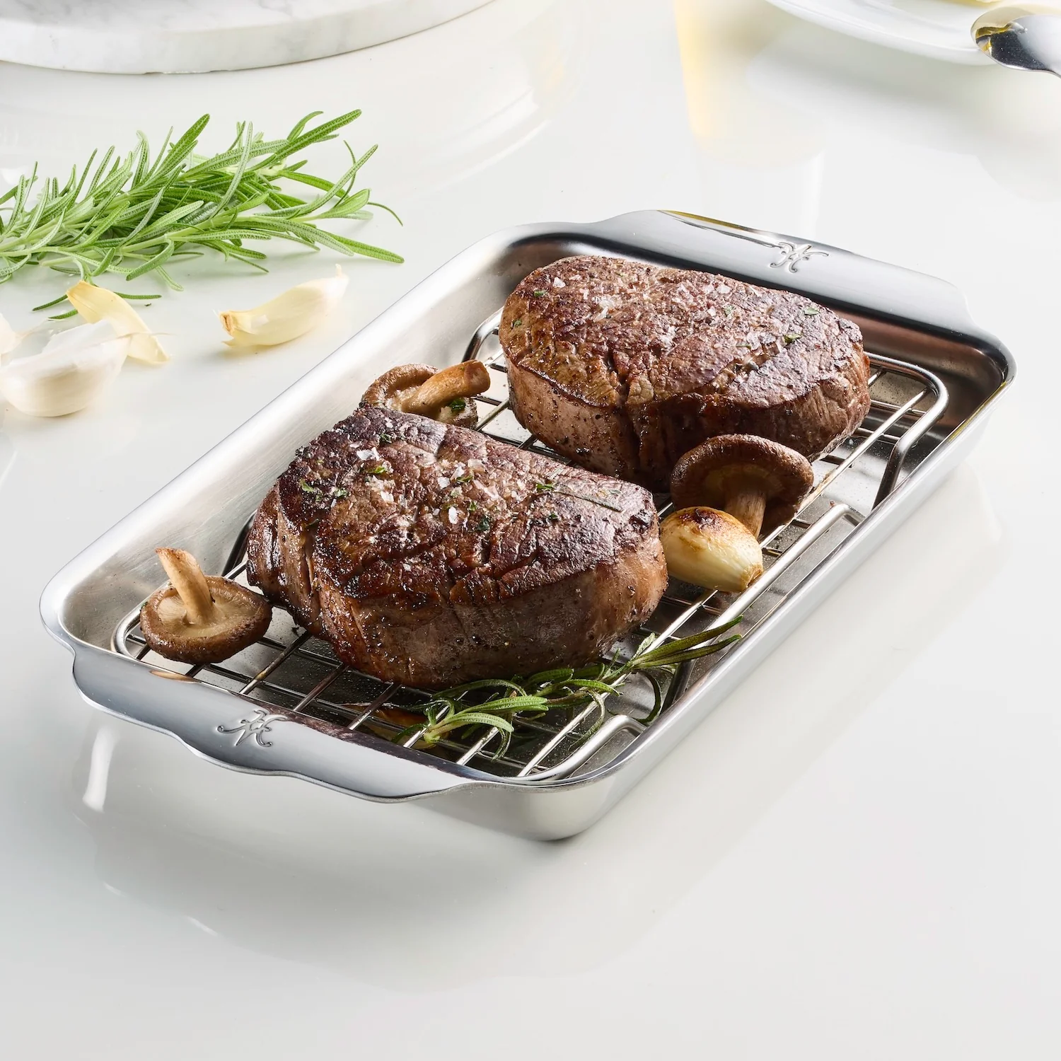 OvenBond Tri-ply Mini Eighth Sheet Pan with Rack 54317