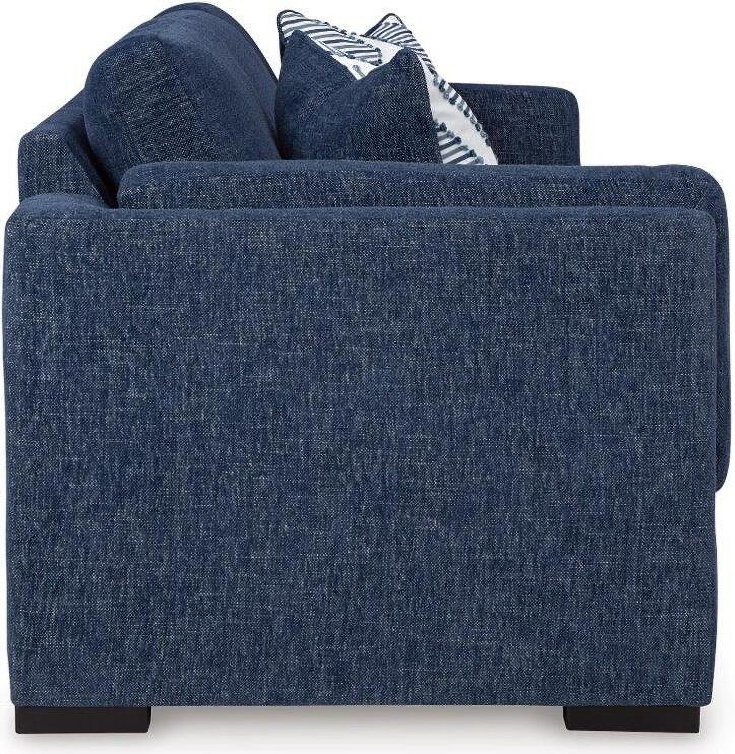 Evansley Living Room Set In Navy 54502U2