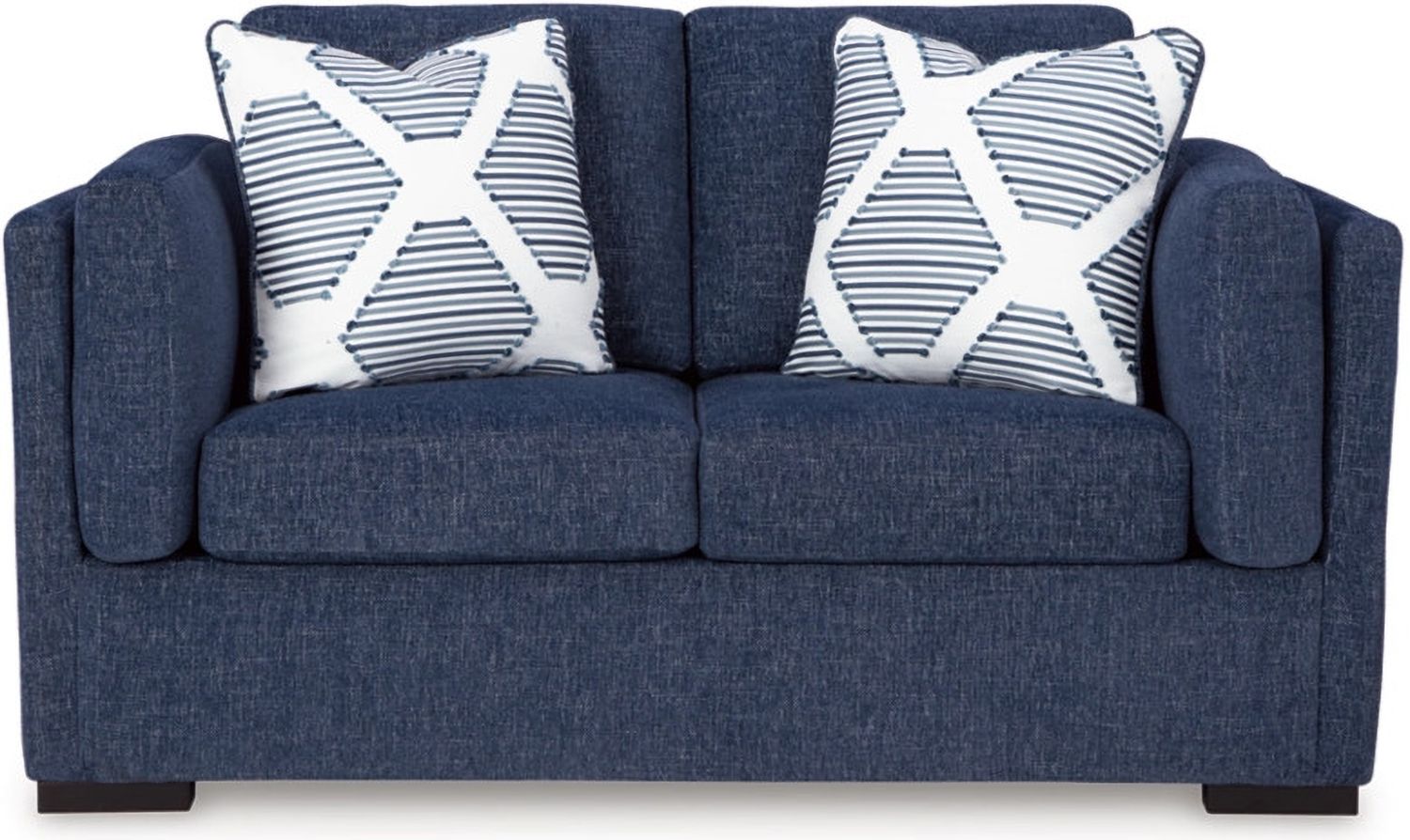Evansley Living Room Set In Navy 54502U2