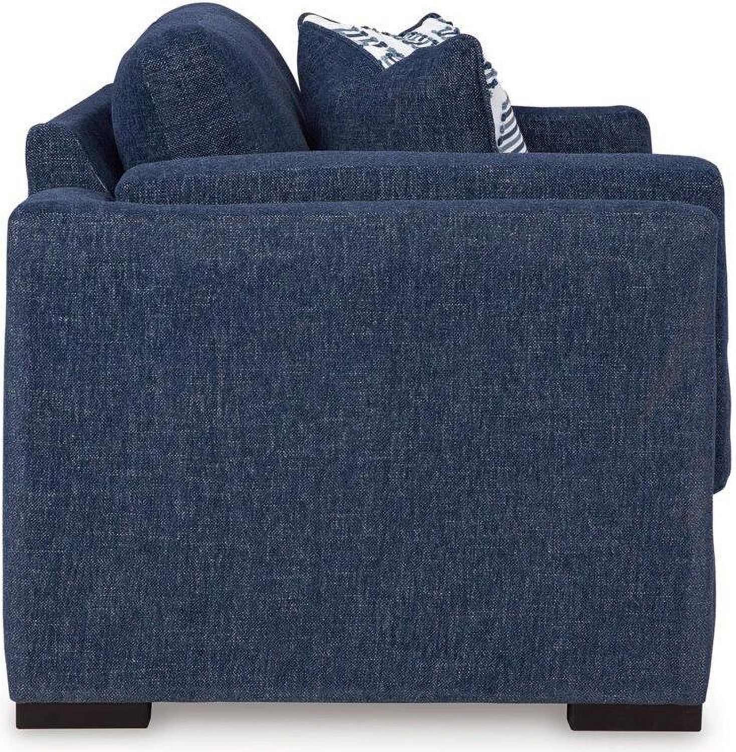 Evansley Living Room Set In Navy 54502U2