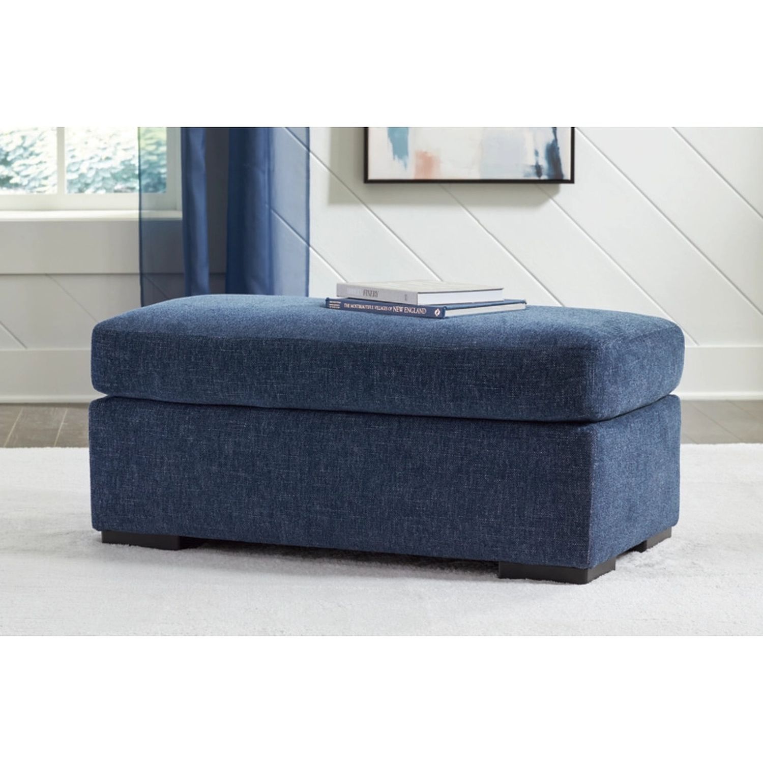 Evansley Living Room Set In Navy 54502U2