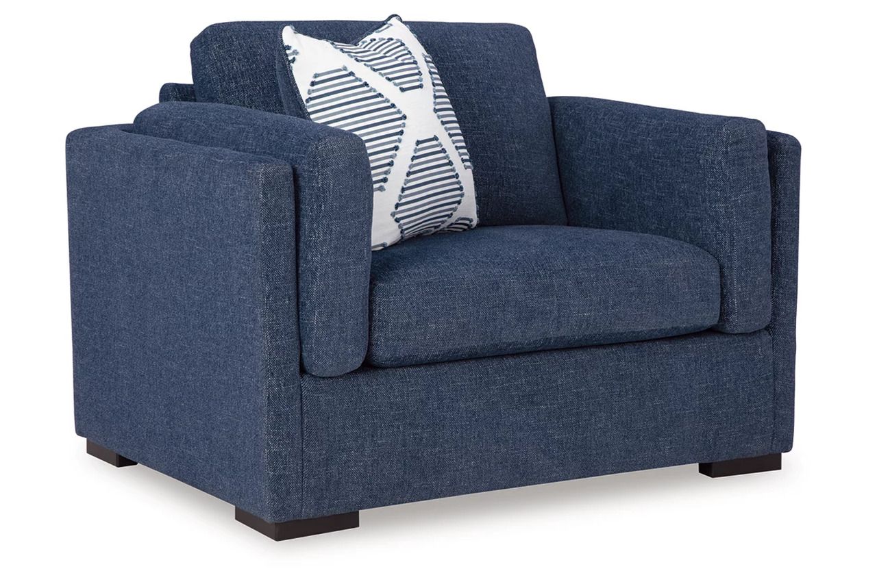 Evansley Living Room Set In Navy 54502U2