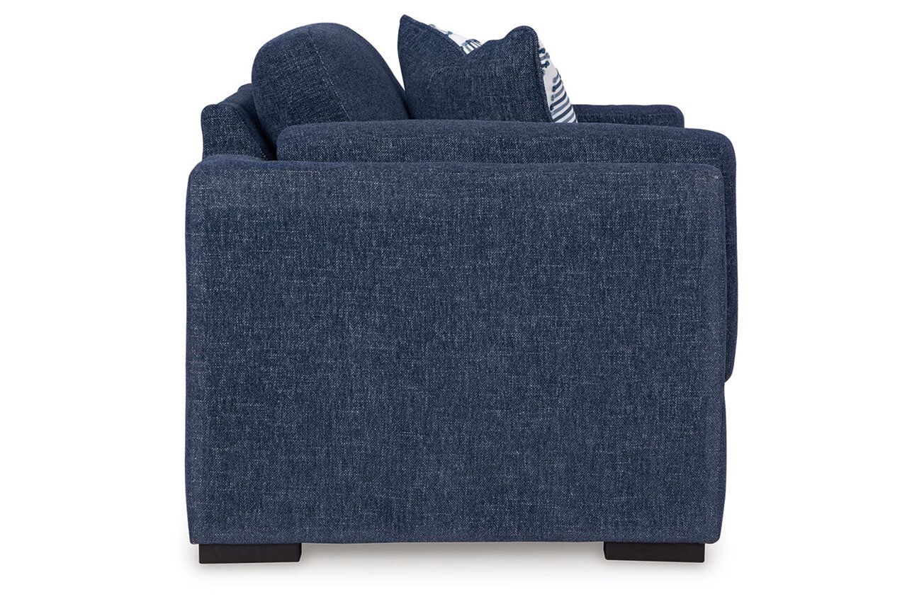 Evansley Living Room Set In Navy 54502U2