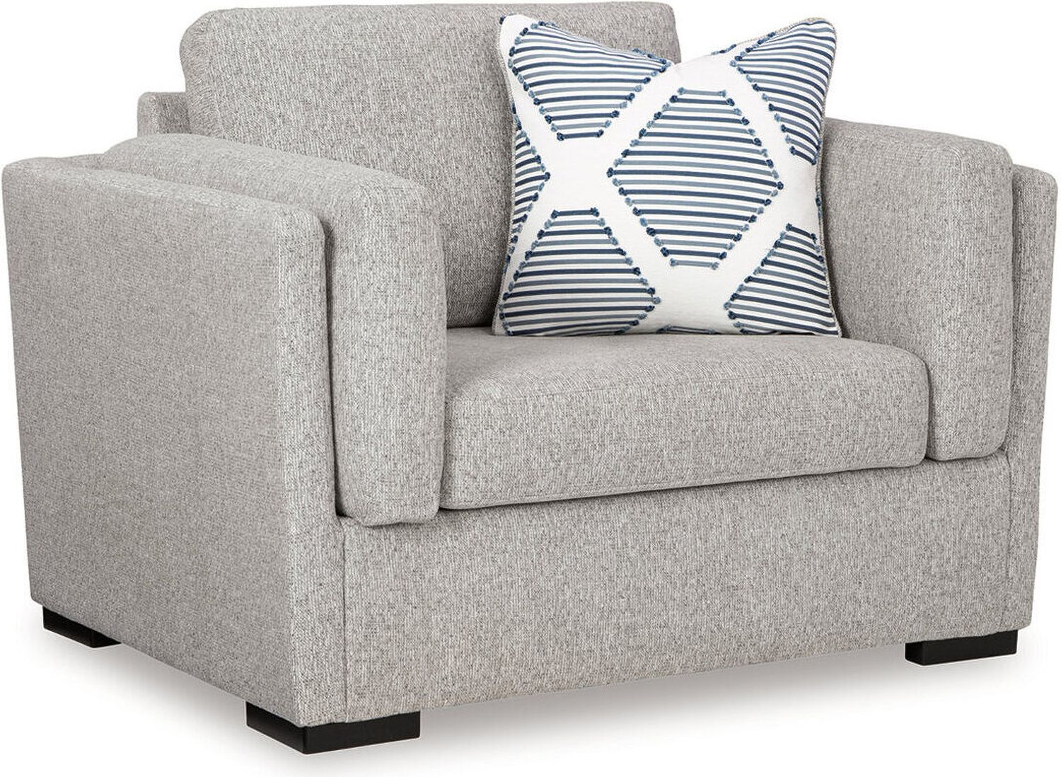 Evansley Oversized Chair In Pewter 5450323