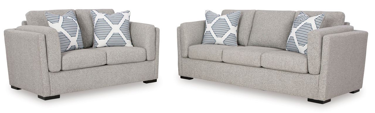 Evansley Sofa In Pewter 5450338