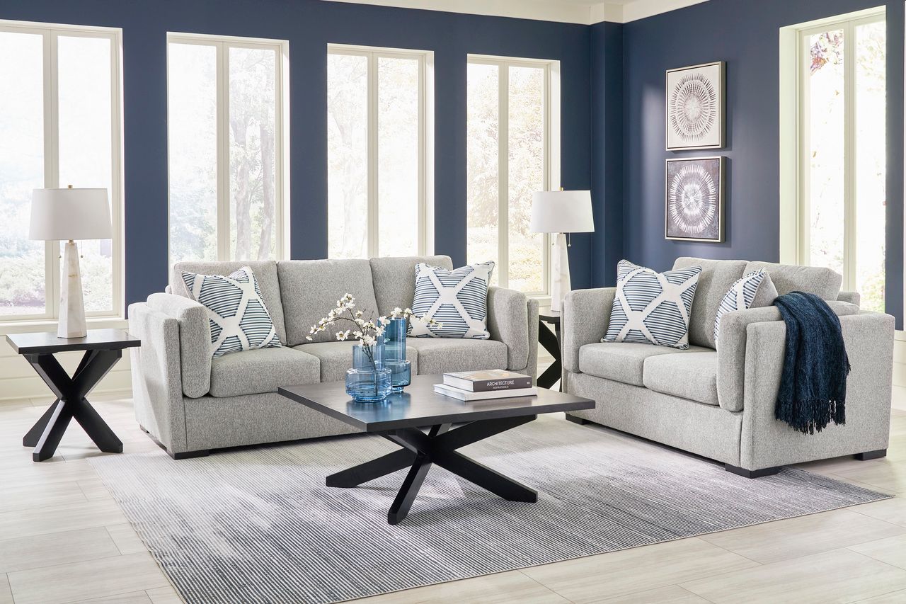 Evansley Sofa In Pewter 5450338