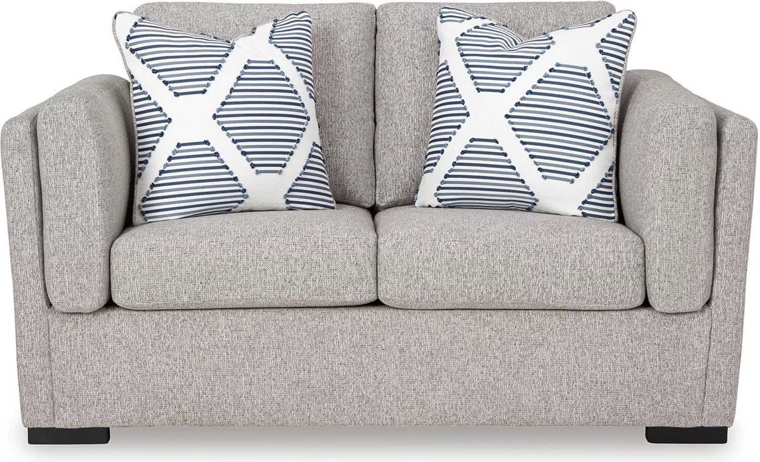 Evansley Living Room Set In Pewter 54503U2