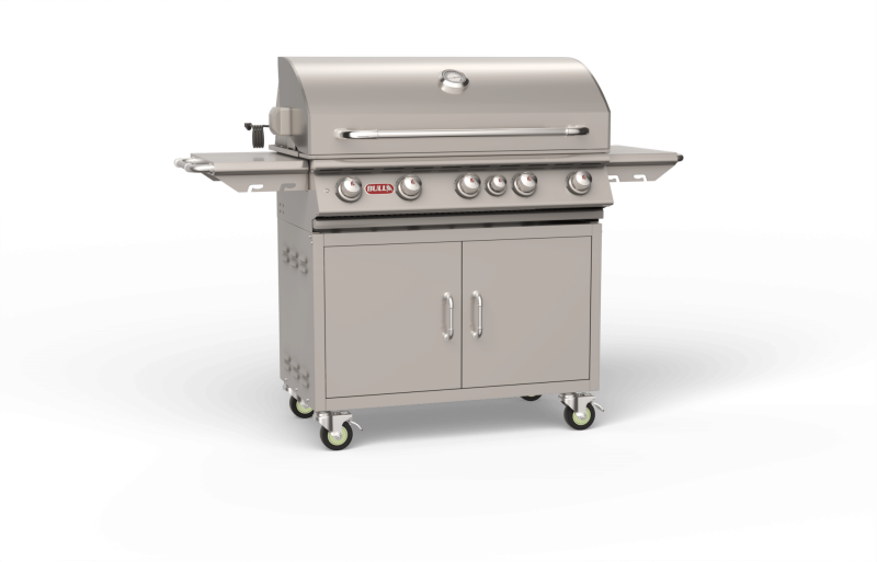 Brahma Cart – 5 Burner Stainless Steel Gas Barbecue 55000