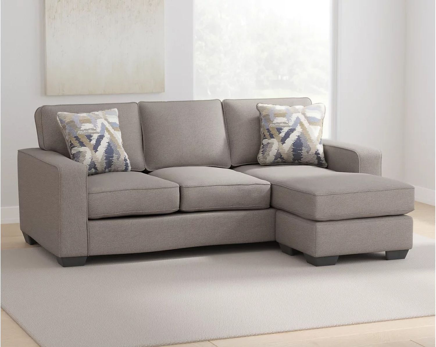Greaves Sofa Chaise In Stone 5510418