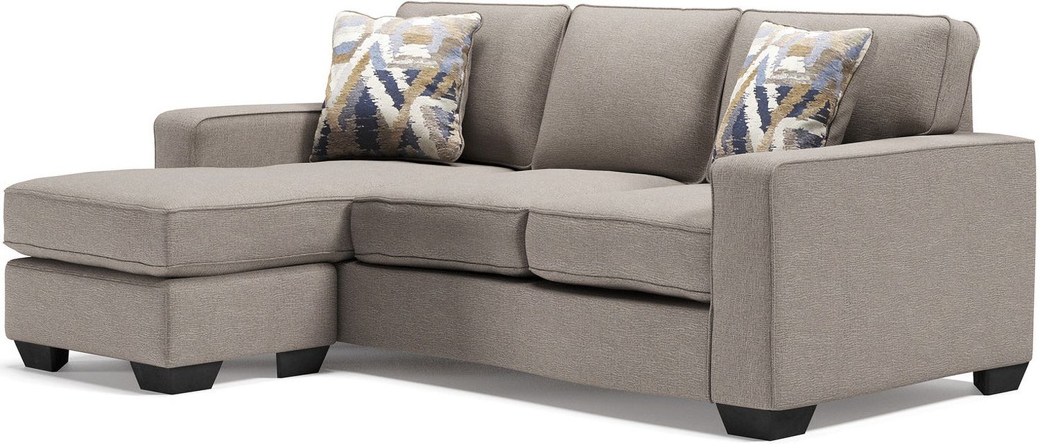 Greaves Sofa Chaise In Stone 5510418