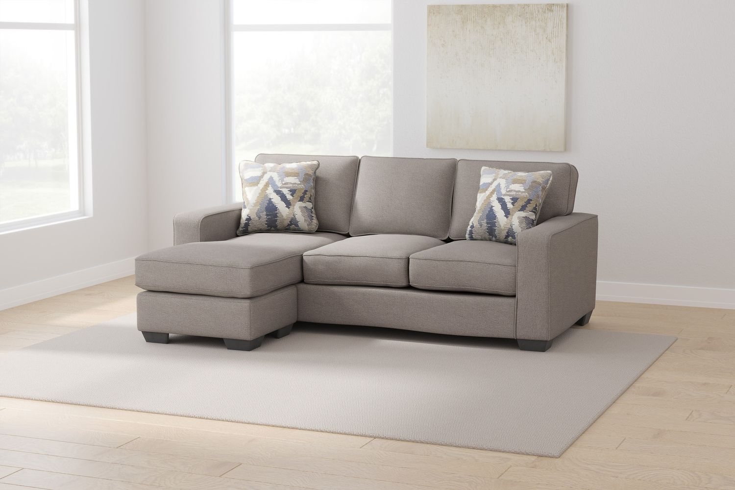 Greaves Sofa Chaise In Stone 5510418