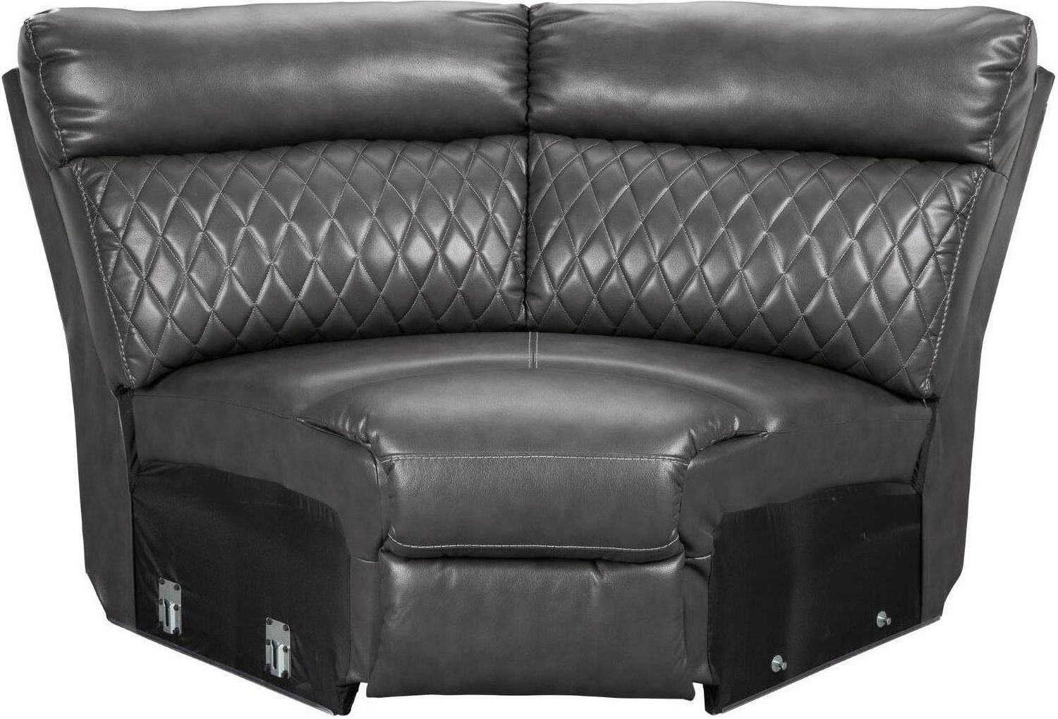 Samperstone 5-Piece Power Reclining Sectional In Gray 55203S1
