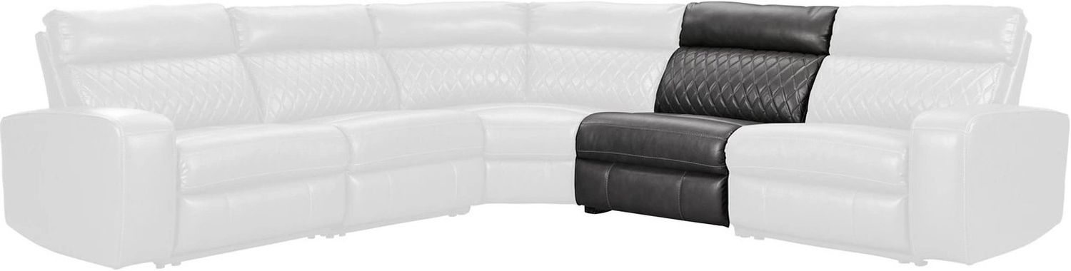 Samperstone 5-Piece Power Reclining Sectional In Gray 55203S1