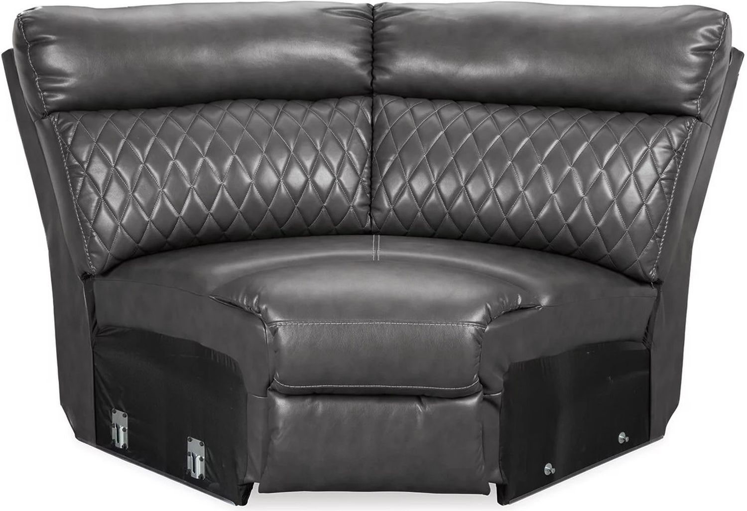 Samperstone 5-Piece Power Reclining Sectional In Gray 55203S1