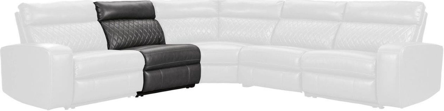 Samperstone 6-Piece Power Reclining Sectional In Gray 55203S2