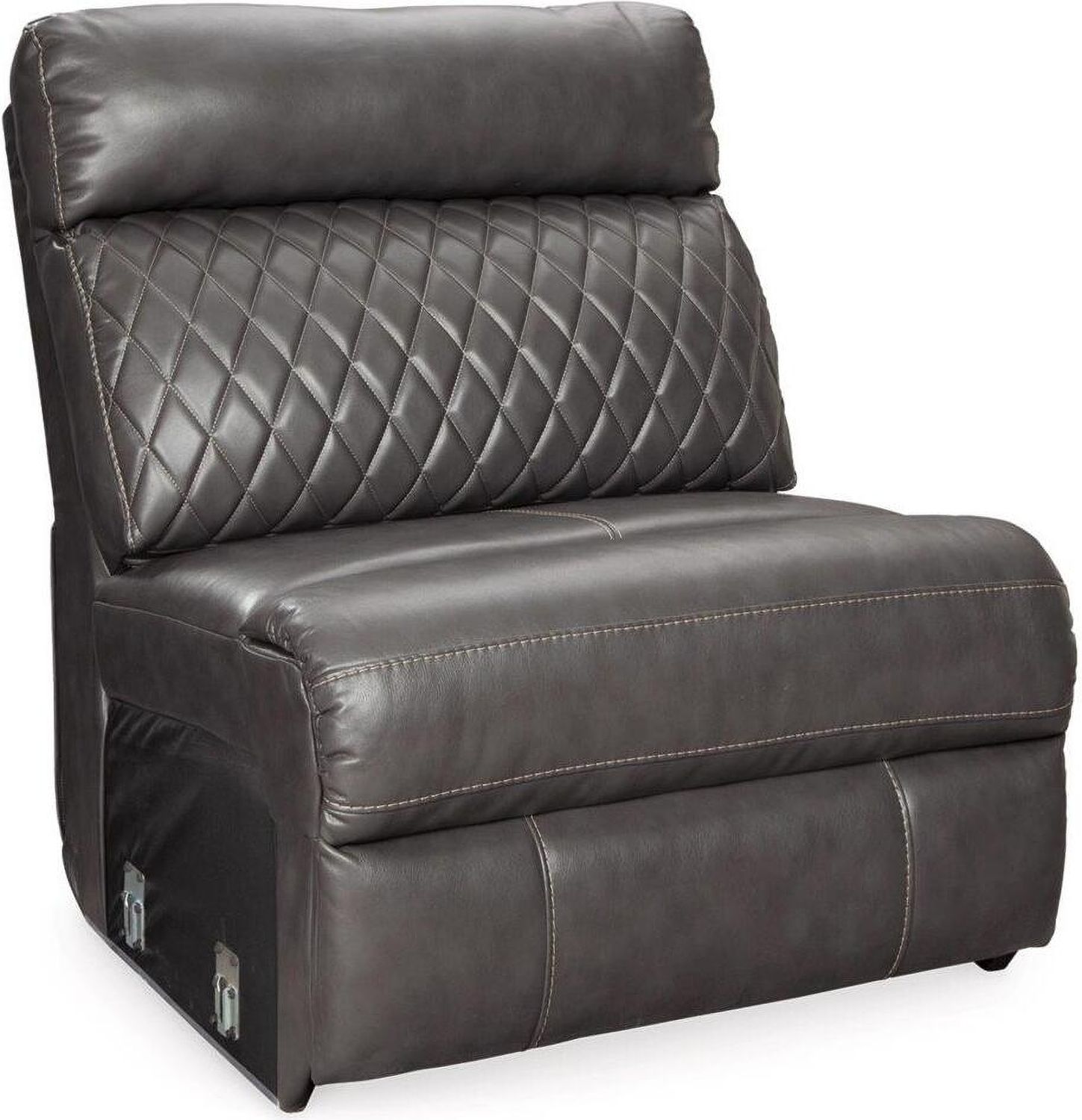 Samperstone 6-Piece Power Reclining Sectional In Gray 55203S2