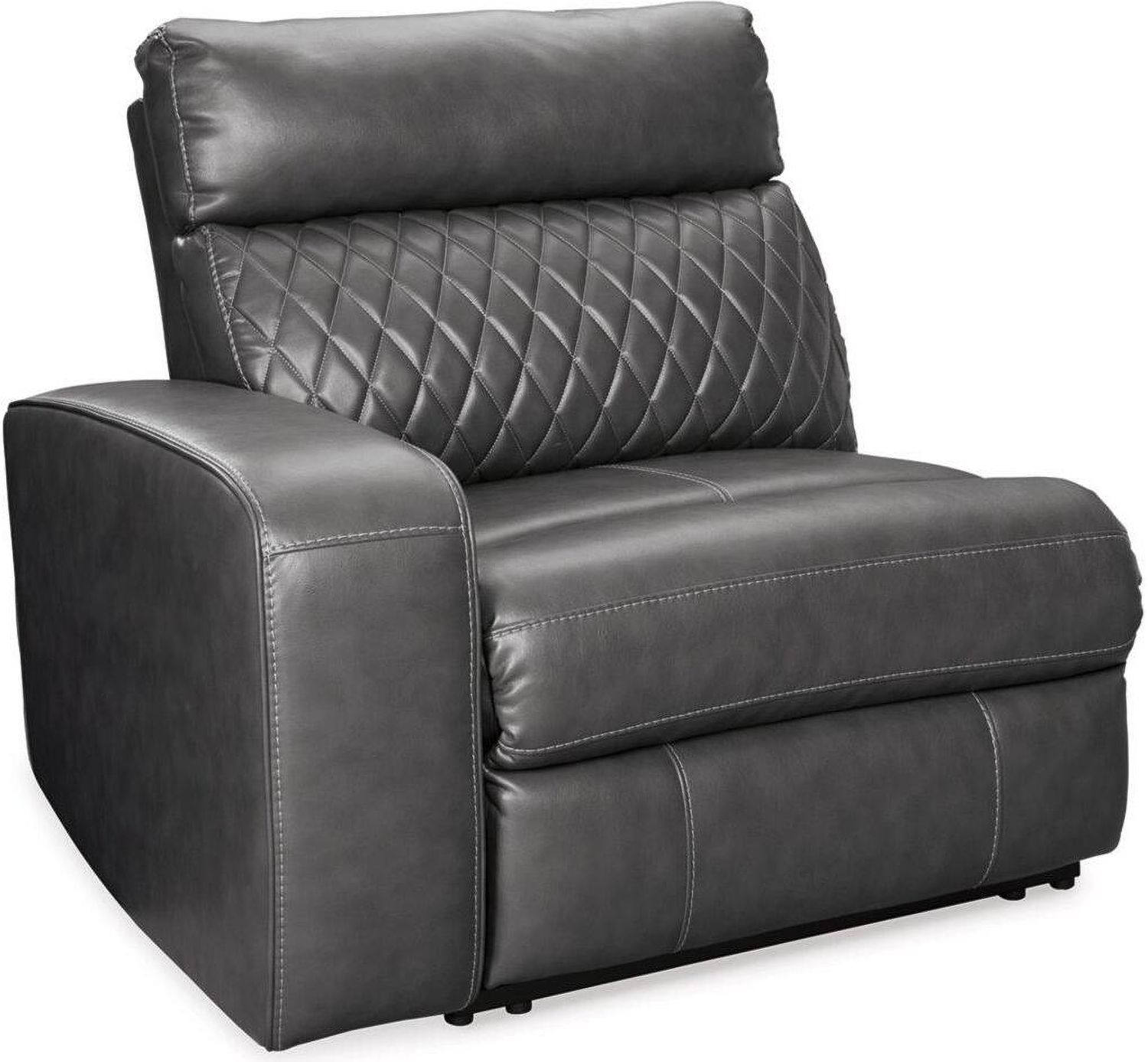 Samperstone 6-Piece Power Reclining Sectional In Gray 55203S2