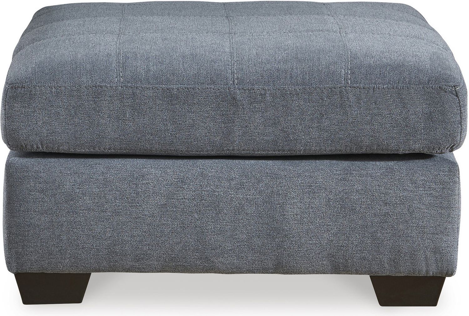 Marelton Oversized Accent Ottoman In Denim 5530308