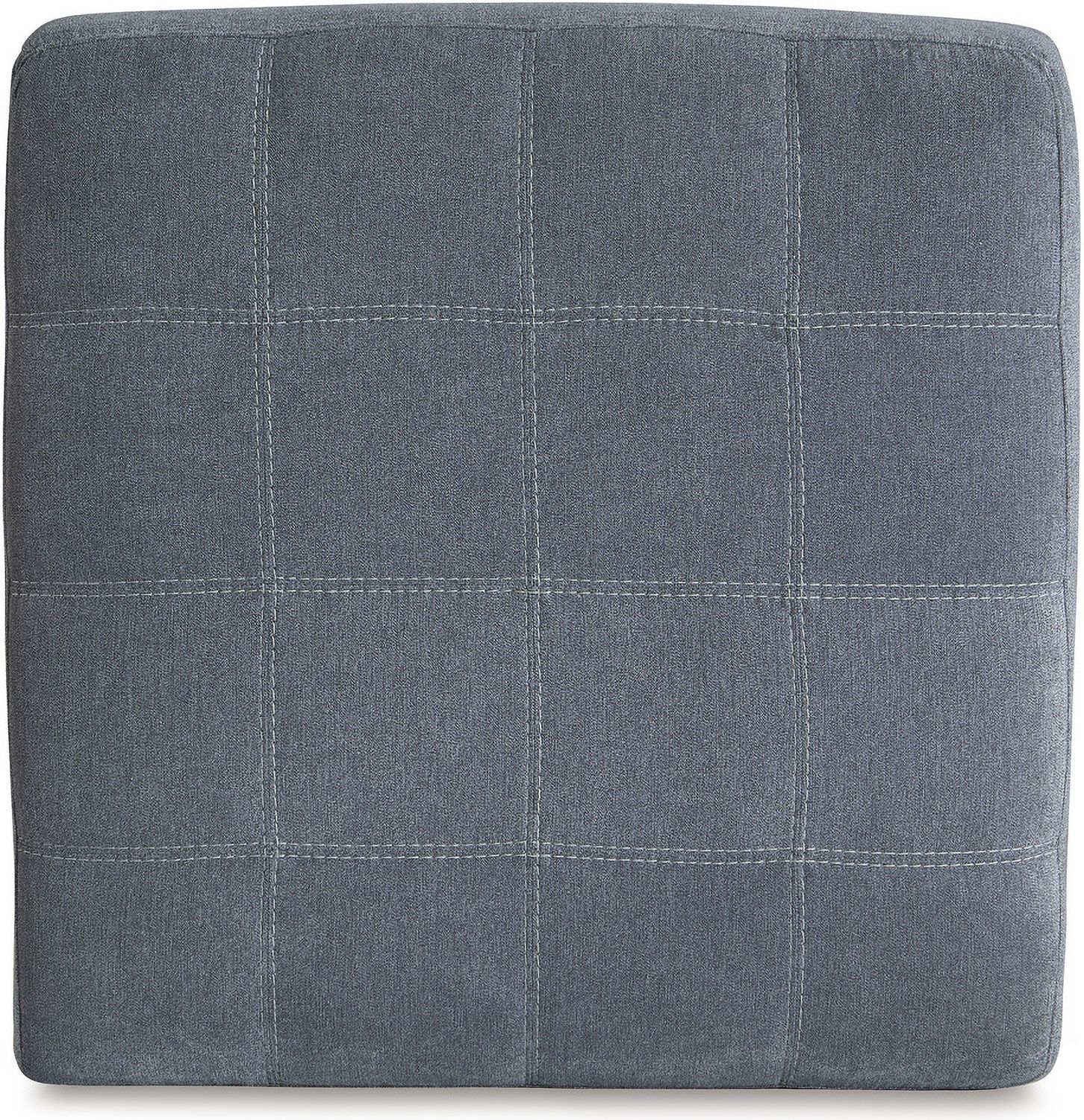 Marelton Oversized Accent Ottoman In Denim 5530308