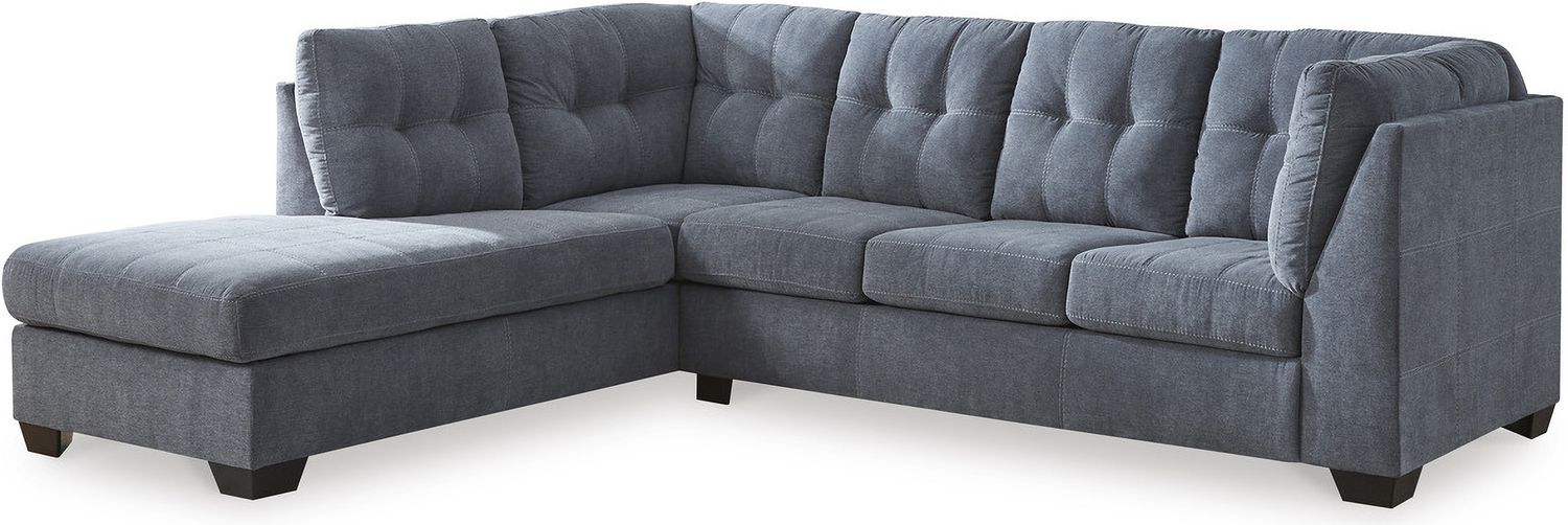 Marrelton 2-Piece LAF Sectional With Chaise In Denim 55303S1