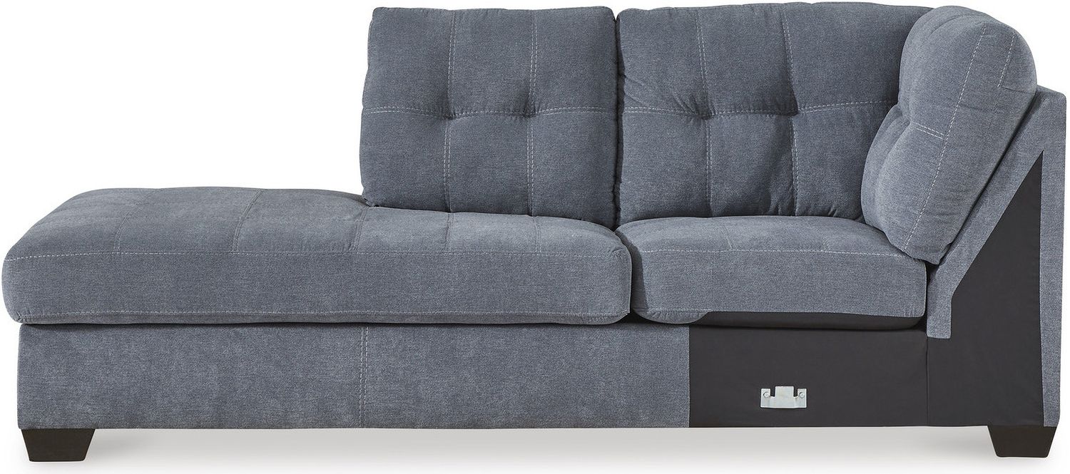 Marrelton 2-Piece LAF Sectional With Chaise In Denim 55303S1