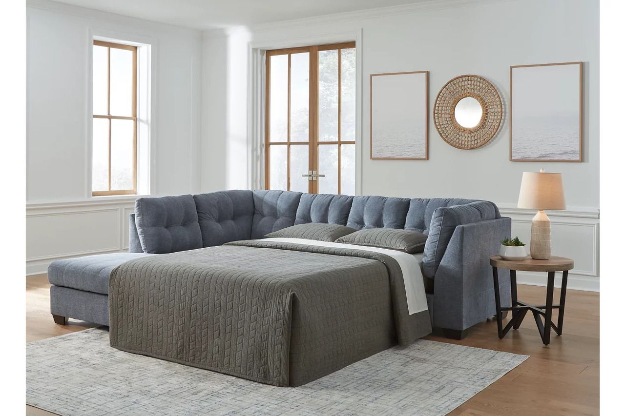 Marrelton 2-Piece LAF Sectional With Chaise In Denim 55303S1
