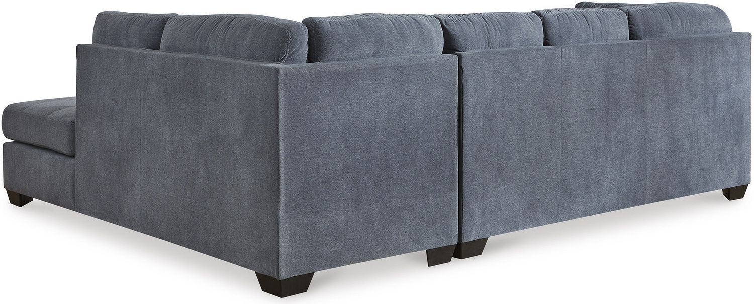 Marrelton 2-Piece RAF Sectional With Chaise In Denim 55303S2