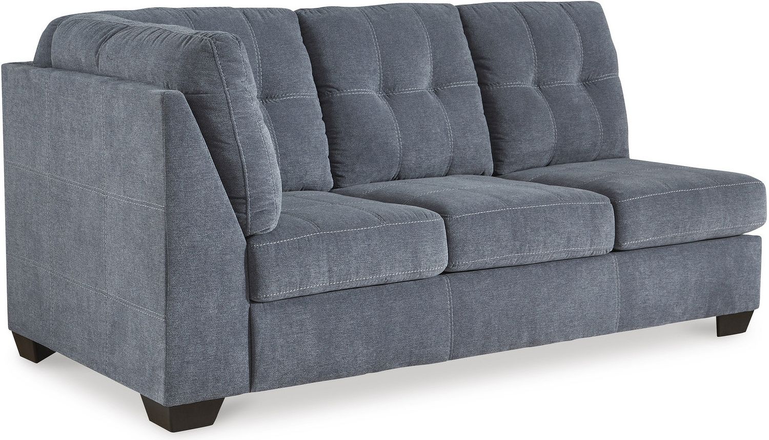 Marrelton 2-Piece RAF Sectional With Chaise In Denim 55303S2