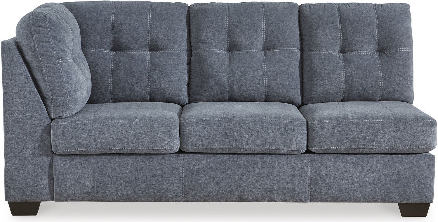 Marrelton 2-Piece RAF Sectional With Chaise In Denim 55303S2