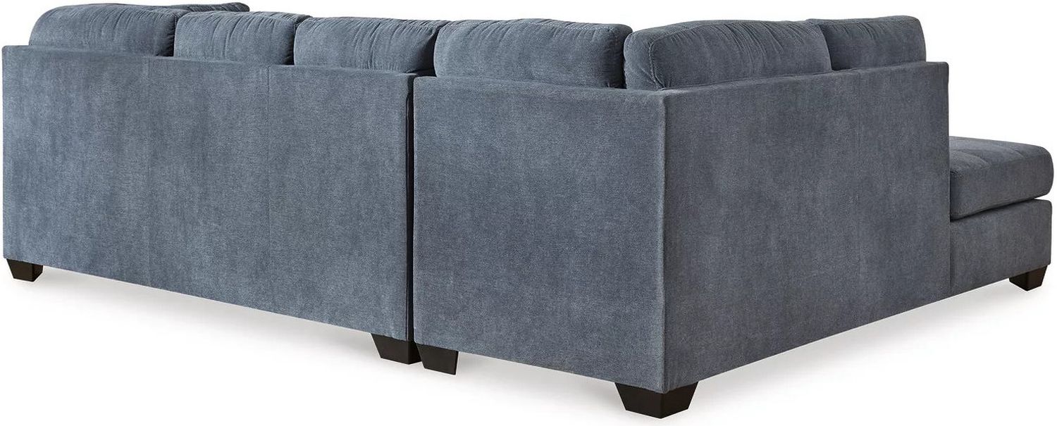 Marleton 2-Piece LAF Sleeper Sectional With Chaise In Denim 55303S3