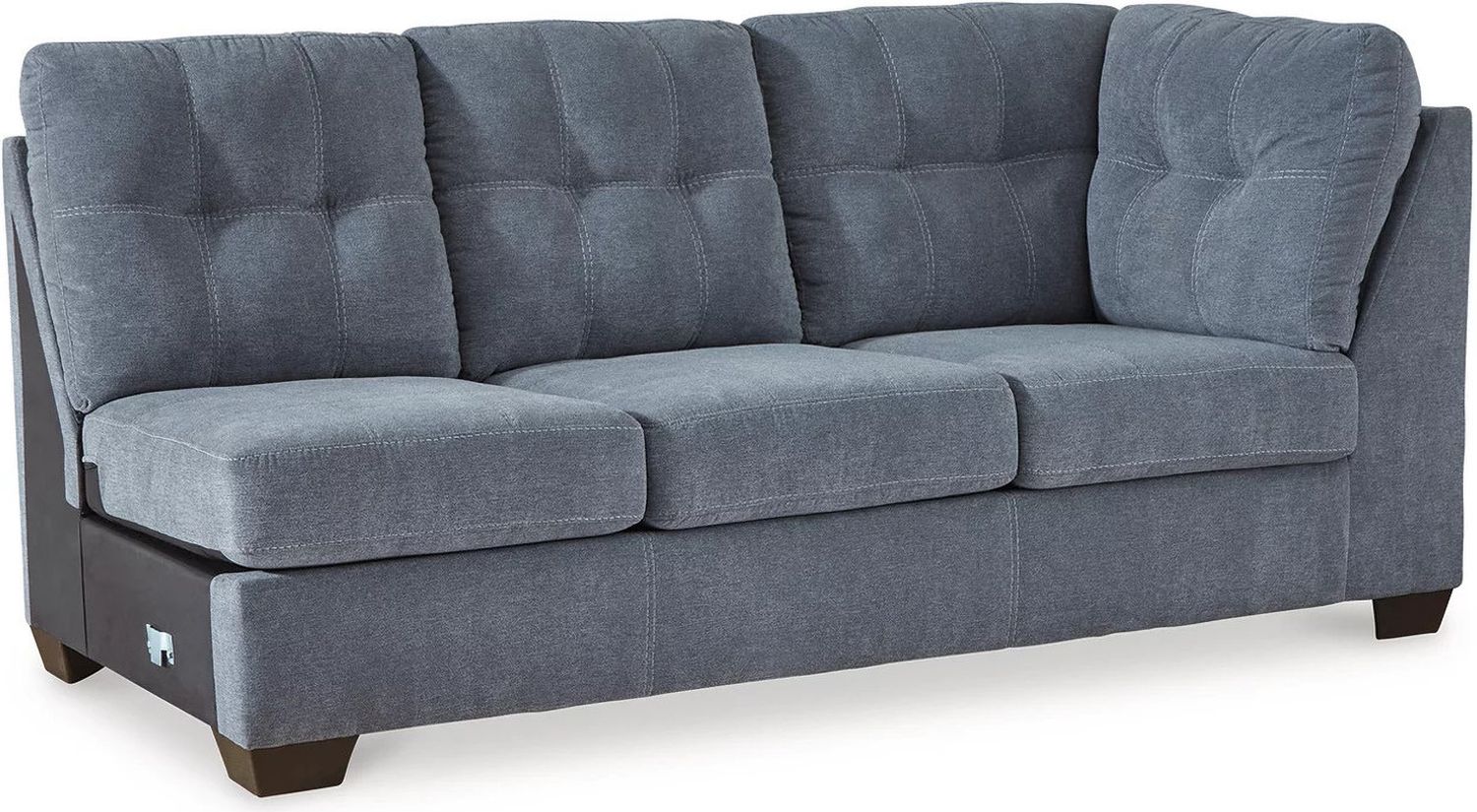Marleton 2-Piece LAF Sleeper Sectional With Chaise In Denim 55303S3