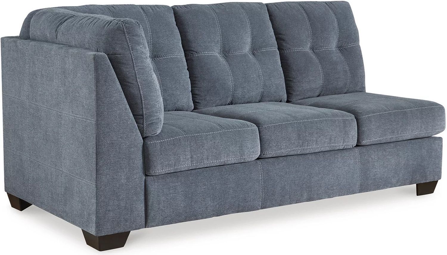 Marleton 2-Piece RAF Sleeper Sectional With Chaise In Denim 55303S4