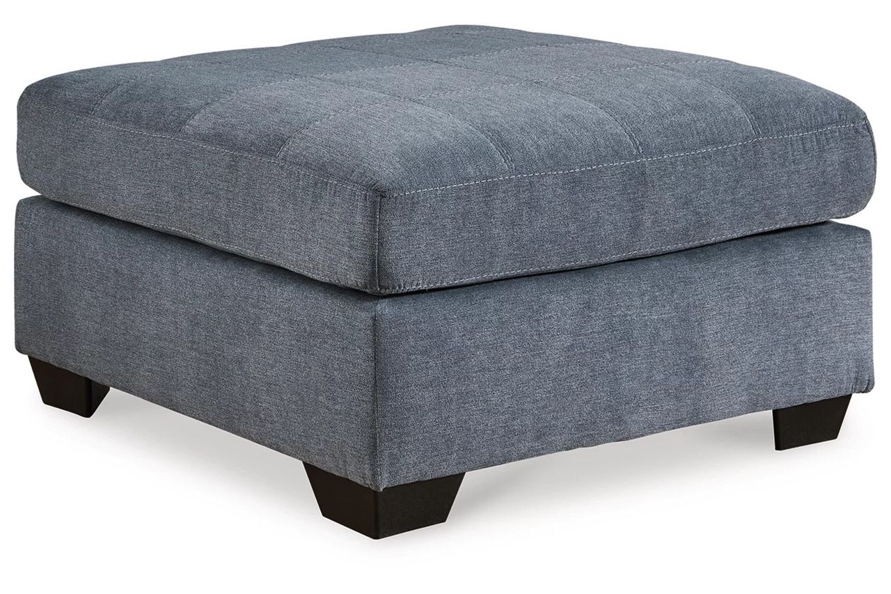 Marleton 2-Piece RAF Sleeper Sectional With Chaise In Denim 55303S4