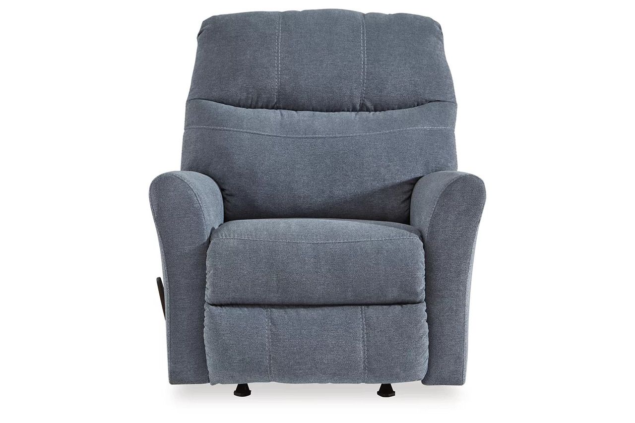 Marleton 2-Piece RAF Sleeper Sectional With Chaise In Denim 55303S4