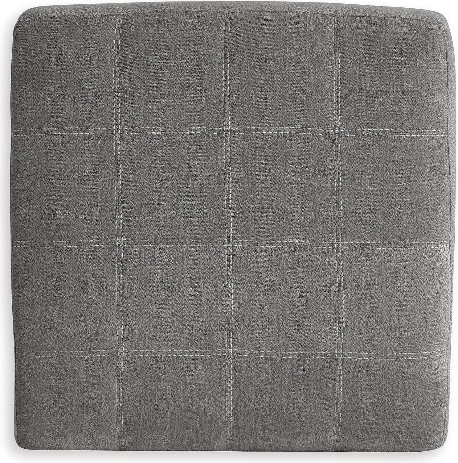 Marelton Oversized Accent Ottoman In Gray 5530508