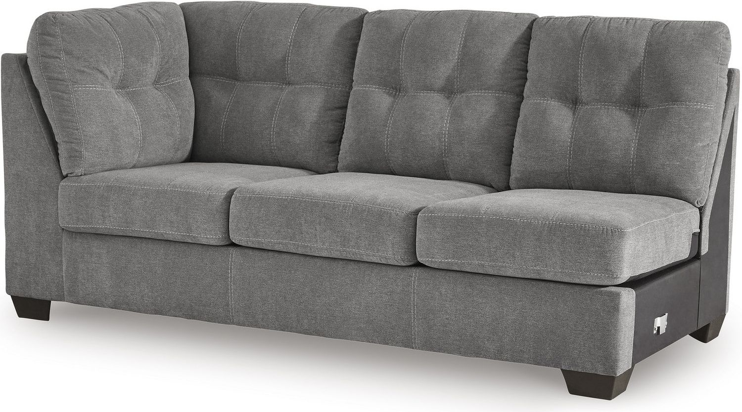 Marrelton 2-Piece RAF Sectional With Chaise In Gray 55305S2