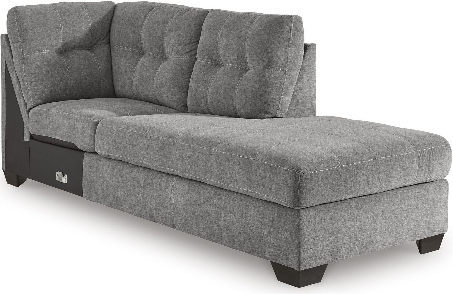 Marrelton 2-Piece RAF Sectional With Chaise In Gray 55305S2