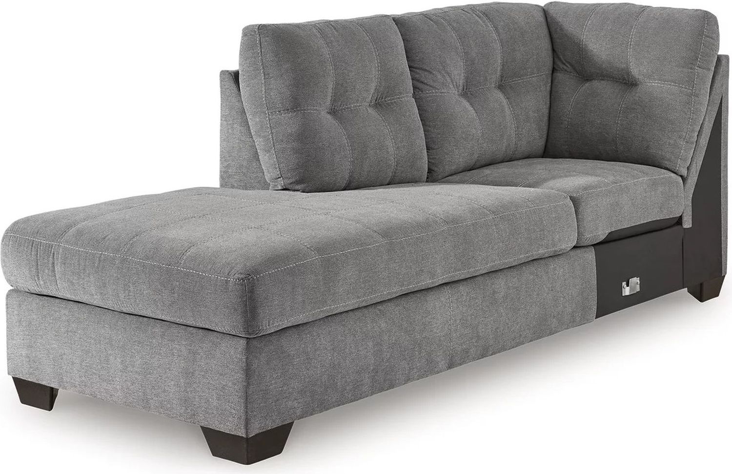 Marleton 2-Piece LAF Sleeper Sectional With Chaise In Gray 55305S3