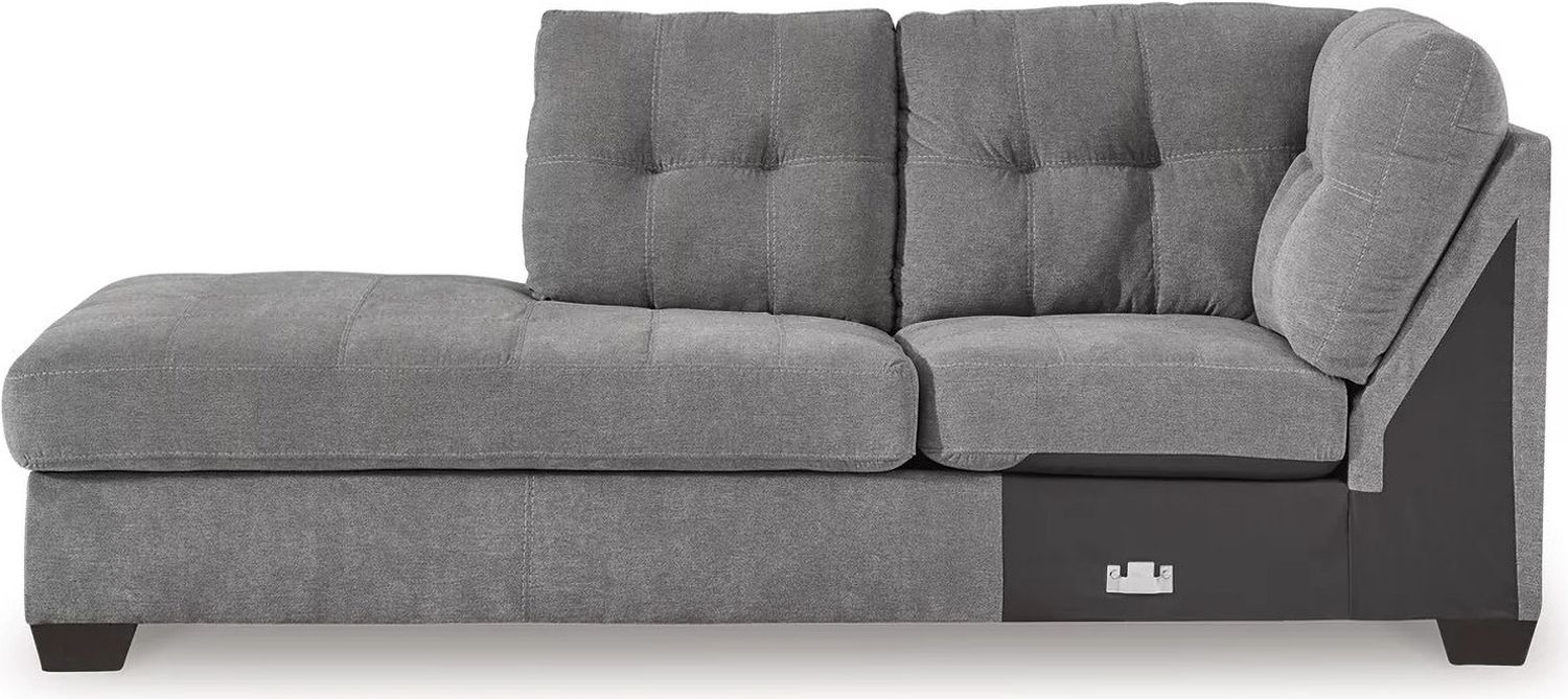 Marleton 2-Piece LAF Sleeper Sectional With Chaise In Gray 55305S3