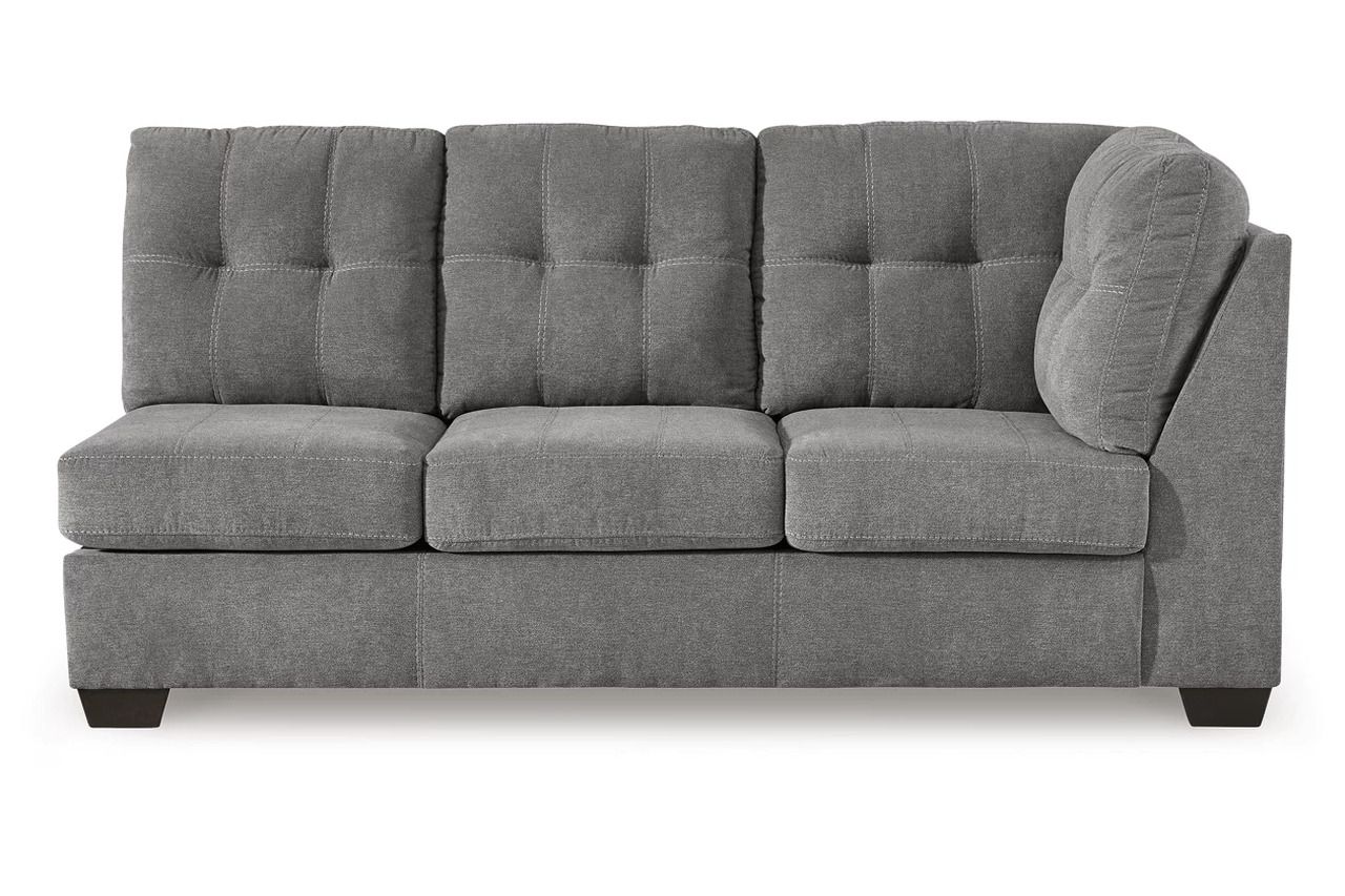 Marleton 2-Piece LAF Sleeper Sectional With Chaise In Gray 55305S3