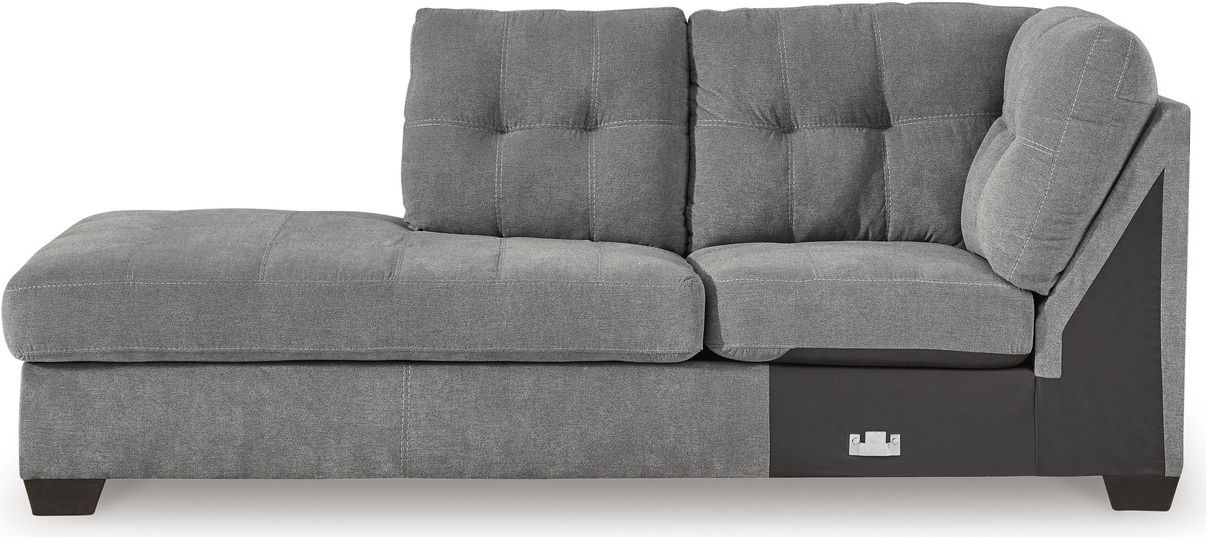 Marleton 2-Piece LAF Sleeper Sectional With Chaise In Gray 55305S3