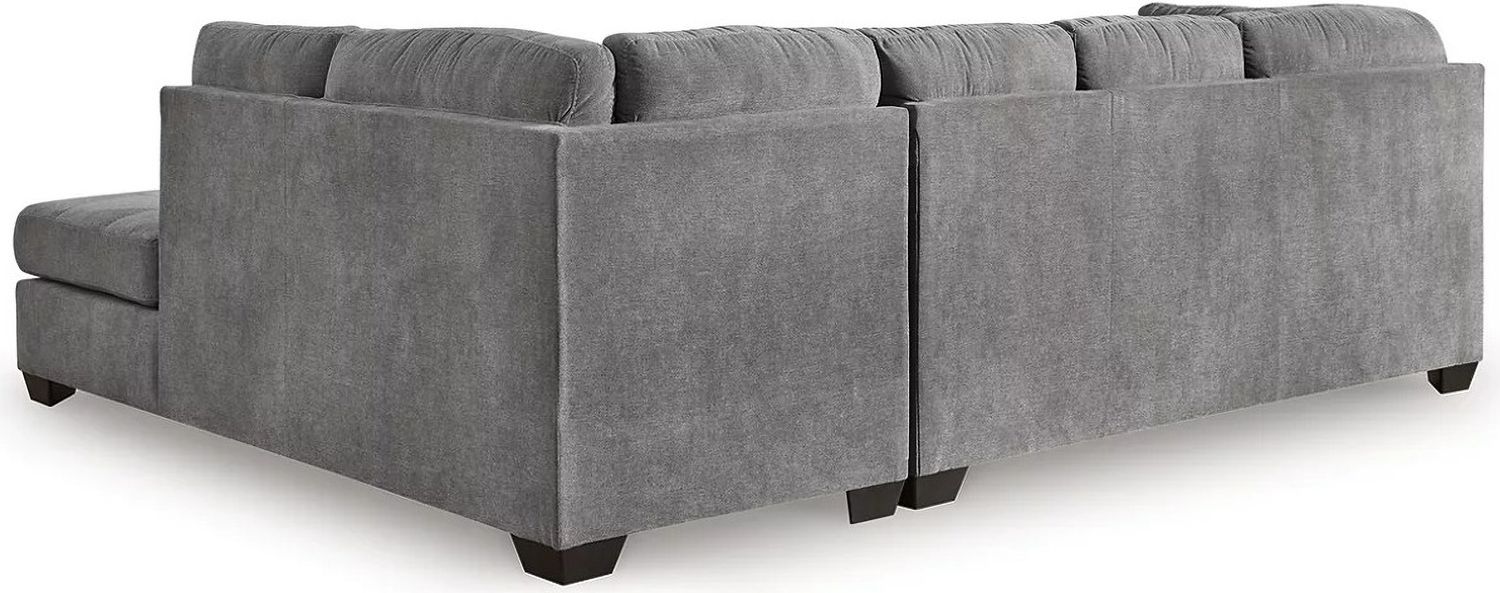Marleton 2-Piece RAF Sleeper Sectional With Chaise In Gray 55305S4