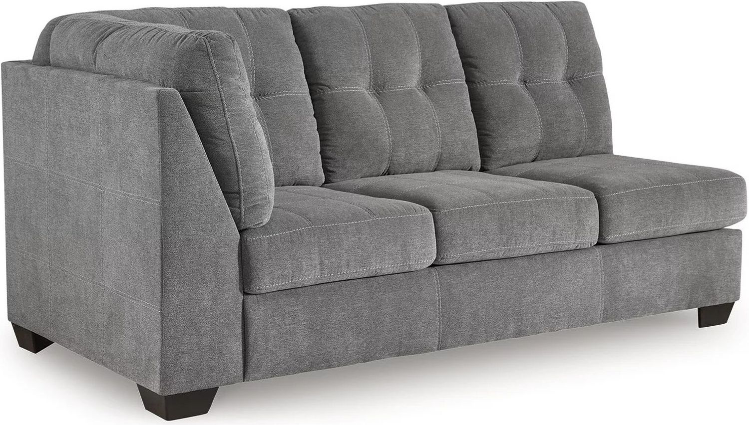 Marleton 2-Piece RAF Sleeper Sectional With Chaise In Gray 55305S4