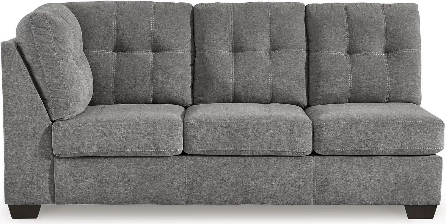 Marleton 2-Piece RAF Sleeper Sectional With Chaise In Gray 55305S4