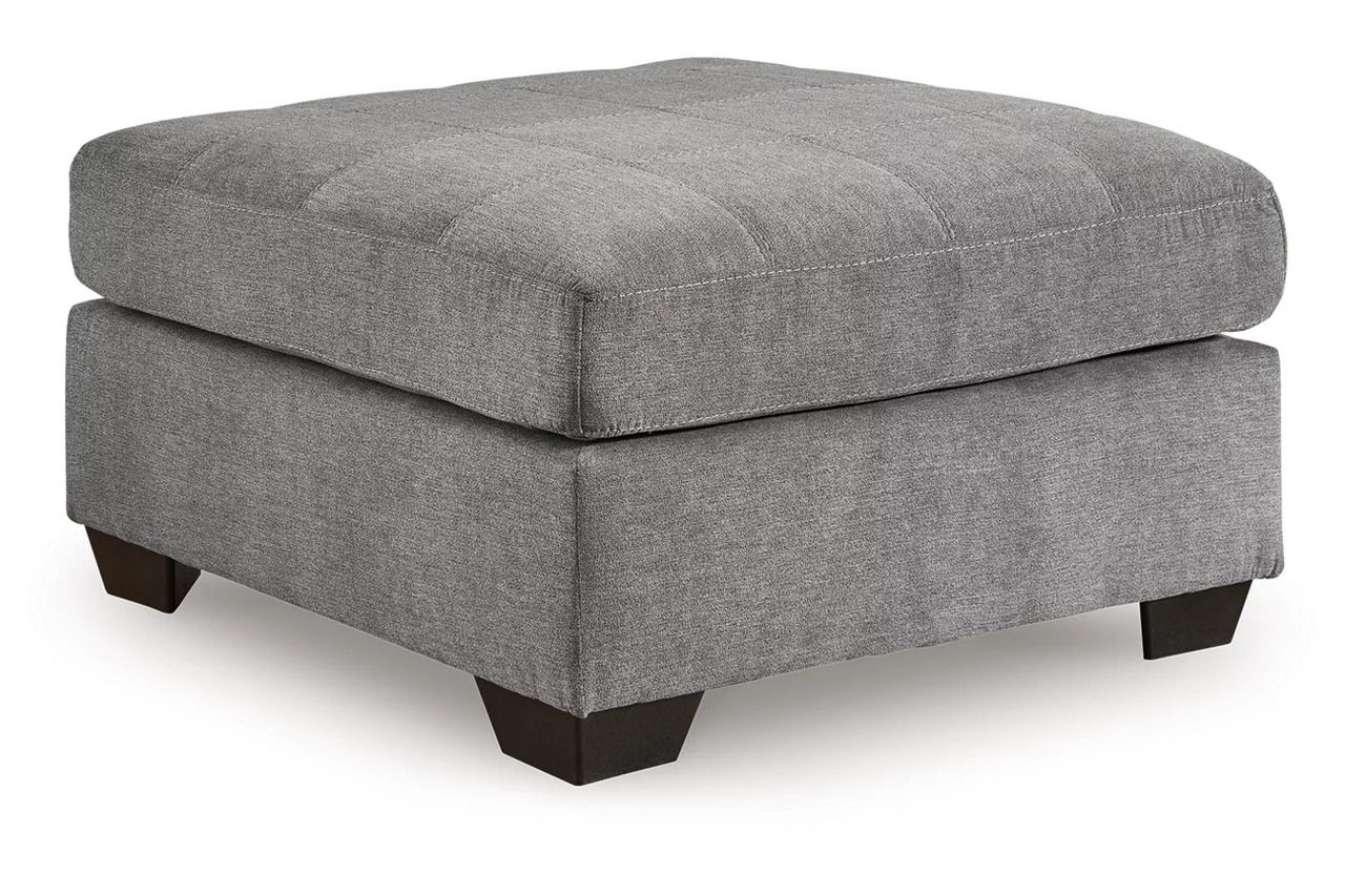 Marleton 2-Piece Sectional and Ottoman In Gray 55305U1
