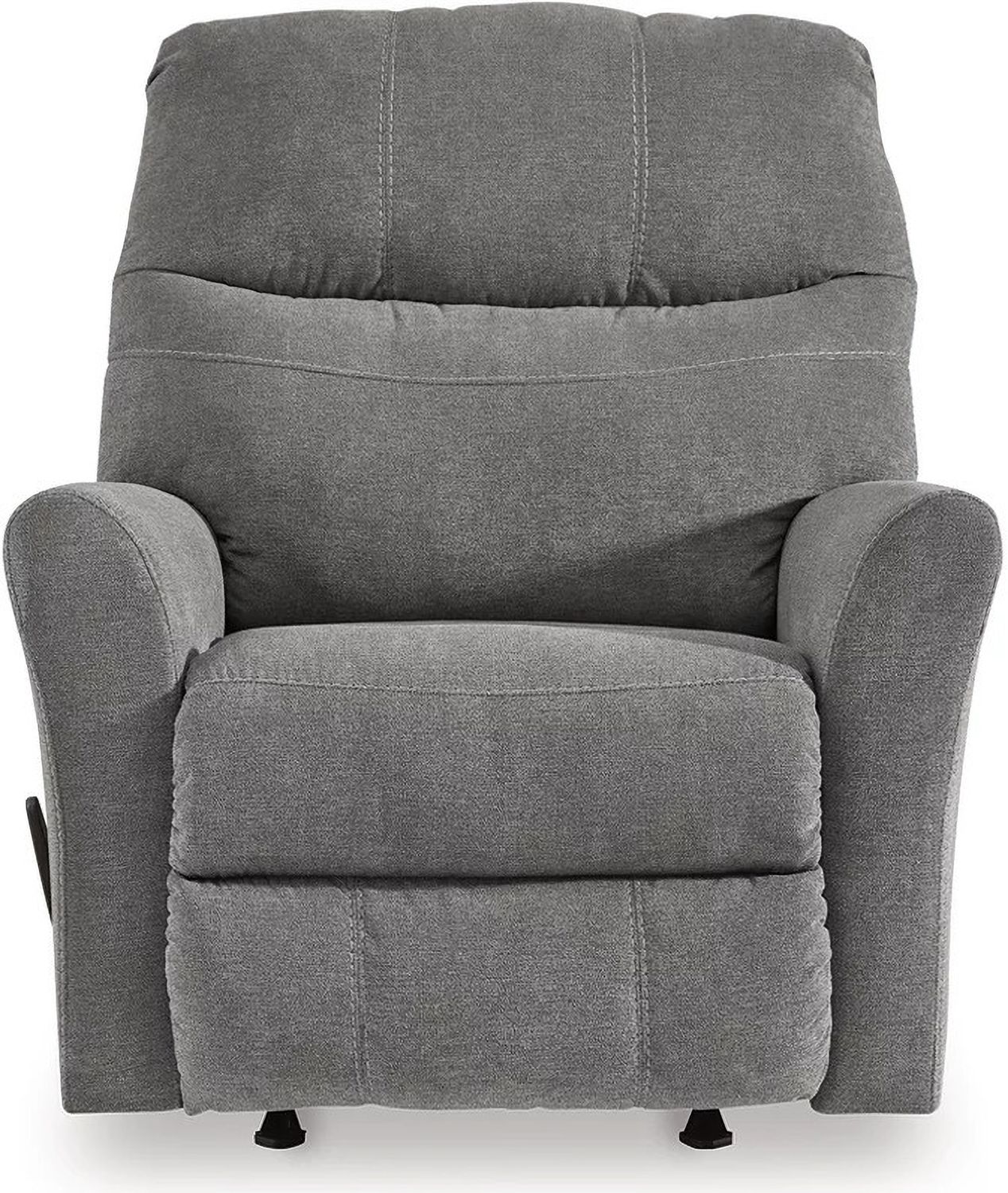 Marleton 2-Piece Sectional and Ottoman In Gray 55305U1