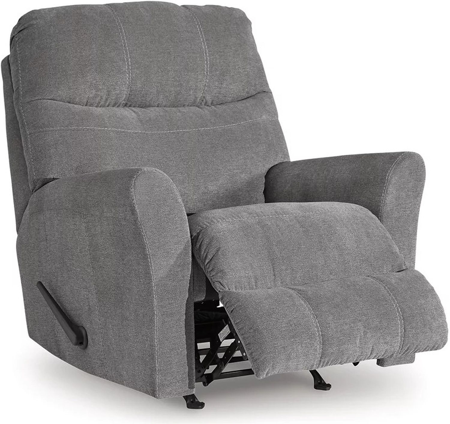 Marleton 2-Piece Sectional and Ottoman In Gray 55305U1