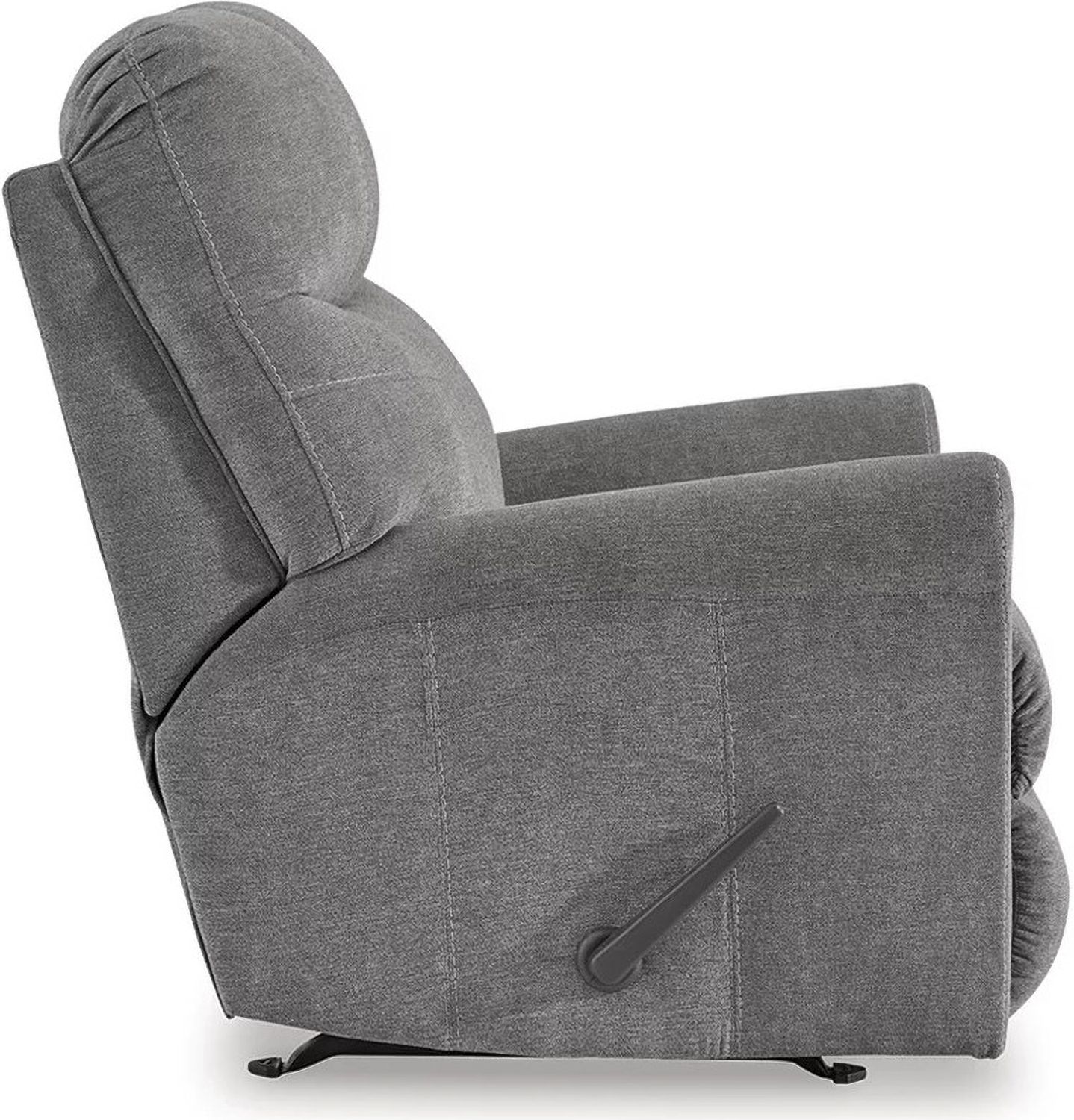 Marleton 2-Piece Sectional and Ottoman In Gray 55305U1