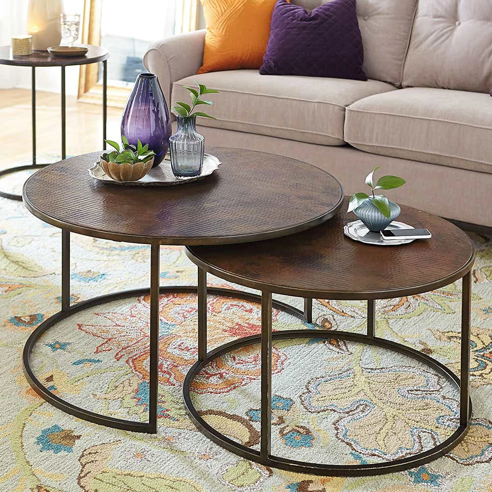 Sanford Round Cocktail Table 553911